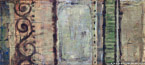 Abstract  #MSD-037,  Original Acrylic on Canvas: 30  x  68 inches   $2700;  Stretched and Gallery Wrapped Limited Edition Archival Print on Canvas: 30 x 68 inches   $1590.  This painting can hang horizontally or vertically.  Custom  sizes, colors, and commissions are also available.  For more information or to order, please visit our ABOUT page or call us at   561-691-1110.