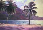 Tahiti  #IMP-056,  Original Acrylic on Canvas: 68  x  96 inches   $8100;  Stretched and Gallery Wrapped Limited Edition Archival Print on Canvas: 40 x 56 inches   $1590.  Custom  sizes, colors, and commissions are also available.  For more information or to order, please visit our ABOUT page or call us at   561-691-1110.