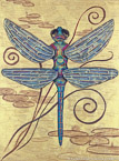 Dragonfly  #MSC-051,  Original Acrylic on Canvas: 30  x  40 inches   $3300;  Stretched and Gallery Wrapped Limited Edition Archival Print on Canvas: 40 x 56 inches   $1590.  Custom  sizes, colors, and commissions are also available.  For more information or to order, please visit our ABOUT page or call us at   561-691-1110.