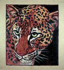 Leopard  #BBB-070,  Original Acrylic on Canvas: 65  x  72 inches   $11700;  Stretched and Gallery Wrapped Limited Edition Archival Print on Canvas: 40 x 44 inches   $1530.  Custom  sizes, colors, and commissions are also available.  For more information or to order, please visit our ABOUT page or call us at   561-691-1110.