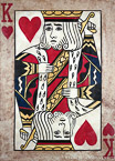 King of Hearts  #MSC-054,  Original Acrylic on Canvas: 48  x  68 inches   $4050;  Stretched and Gallery Wrapped Limited Edition Archival Print on Canvas: 40 x 56 inches   $1590.  Custom  sizes, colors, and commissions are also available.  For more information or to order, please visit our ABOUT page or call us at   561-691-1110.