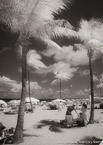 Tropical Beach, Fort Lauderdale #YNS-150.  Infrared Photograph,  Stretched and Gallery Wrapped, Limited Edition Archival Print on Canvas:  40 x 60 inches, $1590.  Custom Proportions and Sizes are Available.  For more information or to order please visit our ABOUT page or call us at 561-691-1110.