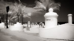 Tropical Beach, Fort Lauderdale #YNS-049.  Infrared Photograph,  Stretched and Gallery Wrapped, Limited Edition Archival Print on Canvas:  72 x 40 inches, $1620.  Custom Proportions and Sizes are Available.  For more information or to order please visit our ABOUT page or call us at 561-691-1110.