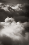 Clouds ,   #YNS-561.  Black-White Photograph,  Stretched and Gallery Wrapped, Limited Edition Archival Print on Canvas:  40 x 60 inches, $1590.  Custom Proportions and Sizes are Available.  For more information or to order please visit our ABOUT page or call us at 561-691-1110.