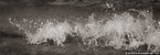 Ocean Waves,   #YNS-469.  Black-White Photograph,  Stretched and Gallery Wrapped, Limited Edition Archival Print on Canvas:  72 x 24 inches, $1560.  Custom Proportions and Sizes are Available.  For more information or to order please visit our ABOUT page or call us at 561-691-1110.