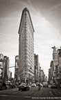 Flat Iron, New York #YNL-365.  Black-White Photograph,  Stretched and Gallery Wrapped, Limited Edition Archival Print on Canvas:  40 x 68 inches, $1620.  Custom Proportions and Sizes are Available.  For more information or to order please visit our ABOUT page or call us at 561-691-1110.