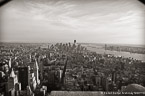Skyline , New York #YNL-370.  Black-White Photograph,  Stretched and Gallery Wrapped, Limited Edition Archival Print on Canvas:  60 x 40 inches, $1590.  Custom Proportions and Sizes are Available.  For more information or to order please visit our ABOUT page or call us at 561-691-1110.