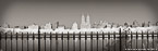 Skyline , New York #YNL-378.  Infrared Photograph,  Stretched and Gallery Wrapped, Limited Edition Archival Print on Canvas:  72 x 24 inches, $1560.  Custom Proportions and Sizes are Available.  For more information or to order please visit our ABOUT page or call us at 561-691-1110.