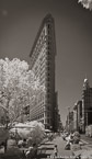 Flat Iron, New York #YNL-394.  Infrared Photograph,  Stretched and Gallery Wrapped, Limited Edition Archival Print on Canvas:  40 x 68 inches, $1620.  Custom Proportions and Sizes are Available.  For more information or to order please visit our ABOUT page or call us at 561-691-1110.