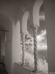 Garden , Capri Italy #YNL-404.  Infrared Photograph,  Stretched and Gallery Wrapped, Limited Edition Archival Print on Canvas:  40 x 56 inches, $1590.  Custom Proportions and Sizes are Available.  For more information or to order please visit our ABOUT page or call us at 561-691-1110.
