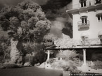 Garden , Capri Italy #YNL-417.  Infrared Photograph,  Stretched and Gallery Wrapped, Limited Edition Archival Print on Canvas:  56 x 40 inches, $1590.  Custom Proportions and Sizes are Available.  For more information or to order please visit our ABOUT page or call us at 561-691-1110.