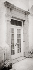 Doorway , Palm Beach #YNL-060.  Infrared Photograph,  Stretched and Gallery Wrapped, Limited Edition Archival Print on Canvas:  36 x 72 inches, $1620.  Custom Proportions and Sizes are Available.  For more information or to order please visit our ABOUT page or call us at 561-691-1110.