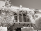 Via , Palm Beach #YNL-145.  Infrared Photograph,  Stretched and Gallery Wrapped, Limited Edition Archival Print on Canvas:  56 x 40 inches, $1590.  Custom Proportions and Sizes are Available.  For more information or to order please visit our ABOUT page or call us at 561-691-1110.