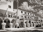 Worth Avenue, Palm Beach #YNL-170.  Infrared Photograph,  Stretched and Gallery Wrapped, Limited Edition Archival Print on Canvas:  56 x 40 inches, $1590.  Custom Proportions and Sizes are Available.  For more information or to order please visit our ABOUT page or call us at 561-691-1110.