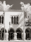 Worth Avenue, Palm Beach #YNL-173.  Infrared Photograph,  Stretched and Gallery Wrapped, Limited Edition Archival Print on Canvas:  40 x 56 inches, $1590.  Custom Proportions and Sizes are Available.  For more information or to order please visit our ABOUT page or call us at 561-691-1110.