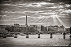 Eiffel Tower, Paris France #YNL-792.  Black-White Photograph,  Stretched and Gallery Wrapped, Limited Edition Archival Print on Canvas:  60 x 40 inches, $1590.  Custom Proportions and Sizes are Available.  For more information or to order please visit our ABOUT page or call us at 561-691-1110.