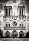 Notre Dame, Paris France #YNL-794.  Black-White Photograph,  Stretched and Gallery Wrapped, Limited Edition Archival Print on Canvas:  40 x 56 inches, $1590.  Custom Proportions and Sizes are Available.  For more information or to order please visit our ABOUT page or call us at 561-691-1110.