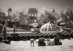, Udaipur India #YNL-815.  Infrared Photograph,  Stretched and Gallery Wrapped, Limited Edition Archival Print on Canvas:  56 x 40 inches, $1590.  Custom Proportions and Sizes are Available.  For more information or to order please visit our ABOUT page or call us at 561-691-1110.