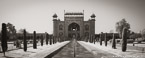 Taj Mahal, Agra India #YNL-863.  Infrared Photograph,  Stretched and Gallery Wrapped, Limited Edition Archival Print on Canvas:  72 x 30 inches, $1560.  Custom Proportions and Sizes are Available.  For more information or to order please visit our ABOUT page or call us at 561-691-1110.
