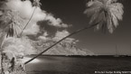 Tropical Bay, Moorea  #YNL-659.  Infrared Photograph,  Stretched and Gallery Wrapped, Limited Edition Archival Print on Canvas:  72 x 40 inches, $1620.  Custom Proportions and Sizes are Available.  For more information or to order please visit our ABOUT page or call us at 561-691-1110.