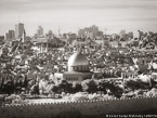 Vista , Jerusalem Israel #YNL-763.  Infrared Photograph,  Stretched and Gallery Wrapped, Limited Edition Archival Print on Canvas:  56 x 40 inches, $1590.  Custom Proportions and Sizes are Available.  For more information or to order please visit our ABOUT page or call us at 561-691-1110.