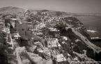 Vista , Santorini Greece #YNL-514.  Infrared Photograph,  Stretched and Gallery Wrapped, Limited Edition Archival Print on Canvas:  60 x 40 inches, $1590.  Custom Proportions and Sizes are Available.  For more information or to order please visit our ABOUT page or call us at 561-691-1110.