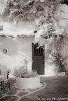 Doorway , Mykonos Greece #YNL-538.  Infrared Photograph,  Stretched and Gallery Wrapped, Limited Edition Archival Print on Canvas:  40 x 60 inches, $1590.  Custom Proportions and Sizes are Available.  For more information or to order please visit our ABOUT page or call us at 561-691-1110.