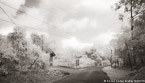 Country Road, Costa Rica #YNL-959.  Infrared Photograph,  Stretched and Gallery Wrapped, Limited Edition Archival Print on Canvas:  68 x 40 inches, $1620.  Custom Proportions and Sizes are Available.  For more information or to order please visit our ABOUT page or call us at 561-691-1110.