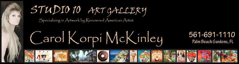 Carol Korpi McKinley -  Art, Gallery, Paintings, Abstract Art, Abstract Paintings, Landscapes, Landscape Paintings, Mixed Media, Photography, Abstracts, Artwork available at Studio Ten Gallery, Palm Beach Gardens, Palm Beach, Jupiter, FL